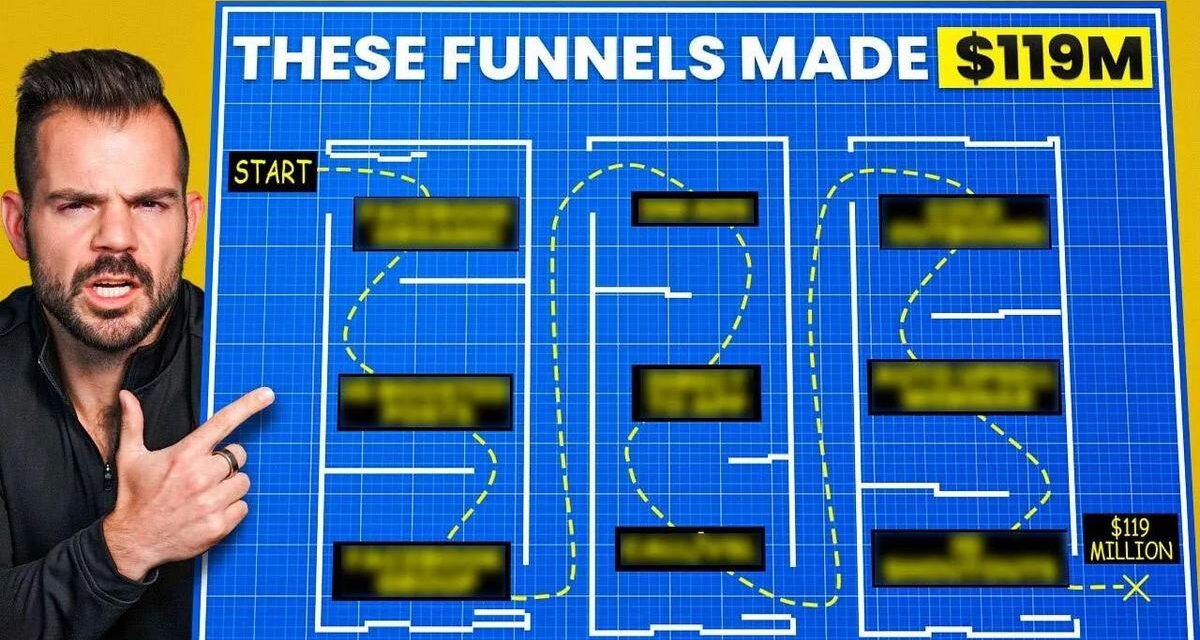 Tutti i funnel che ho utilizzato per fatturare oltre 119 milioni di dollari