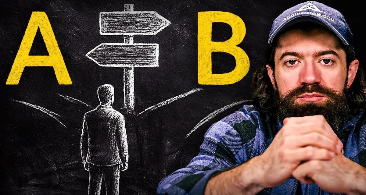 Perché è così difficile prendere decisioni